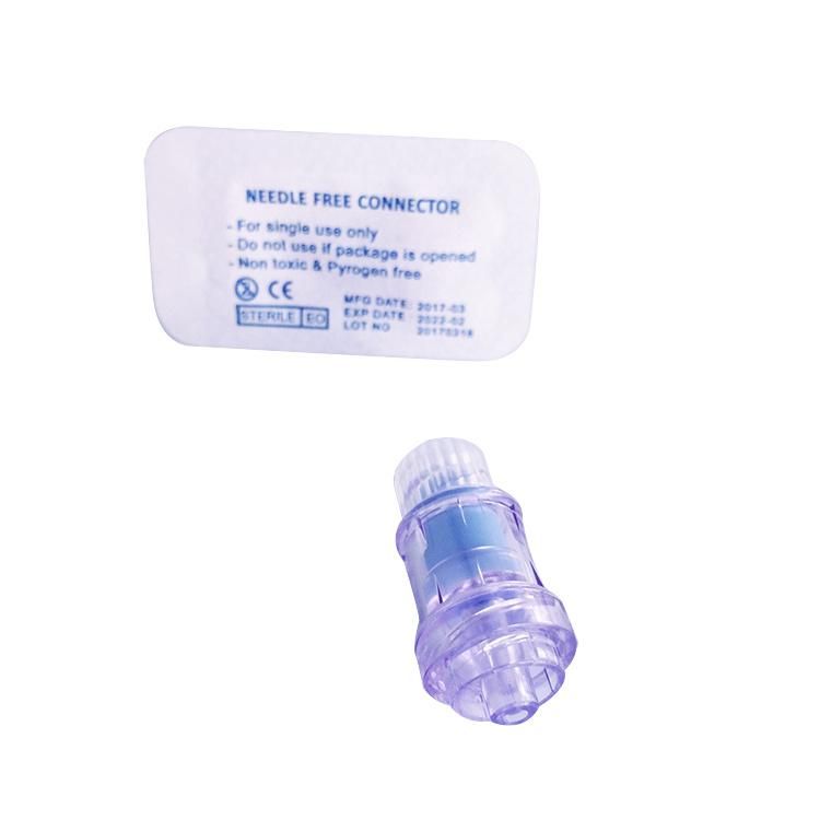 Disposable Medical Infusion Set Needle Free Connector