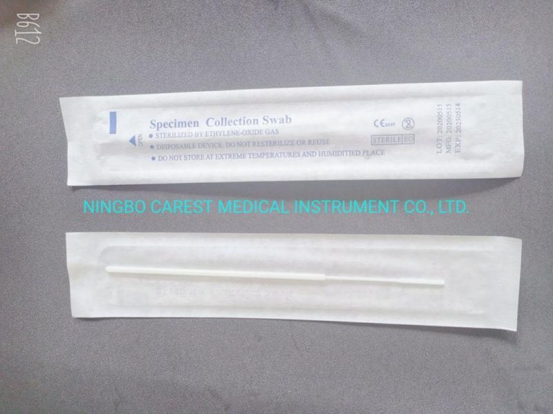Disposable Virus Speciman Collection Sampling Swab Nasal Swab & Oral Swab