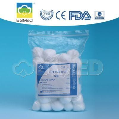 Hospital Consumables 0.3G Medical Pharmaceutical Grade Cotton Balls