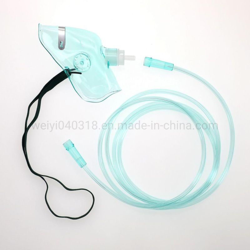 Medical Equipment Simple Oxygen Mask/ Nebulizer Adult /CPR Mask/Face Mask with CE&ISO