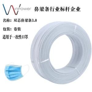 Factory Directly Supply Full Plastic 3mm Nose Wire for Face Mask