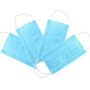 3 Layers Non Woven Anti-Spatter Fluid Resistant Medical Surgical Face Mask