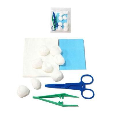 Medical Use Basic Dressing Set, Disposable Sterile Dressing Set for Wound Care