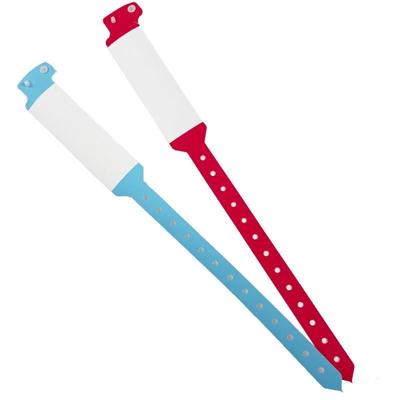 Customized Medical ID Wide-Face Wristband for Hospital