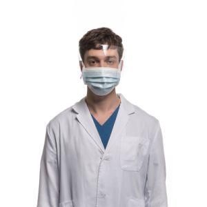 Spro Medical Face Shields Tie on Surgical Flat Mask with Visor