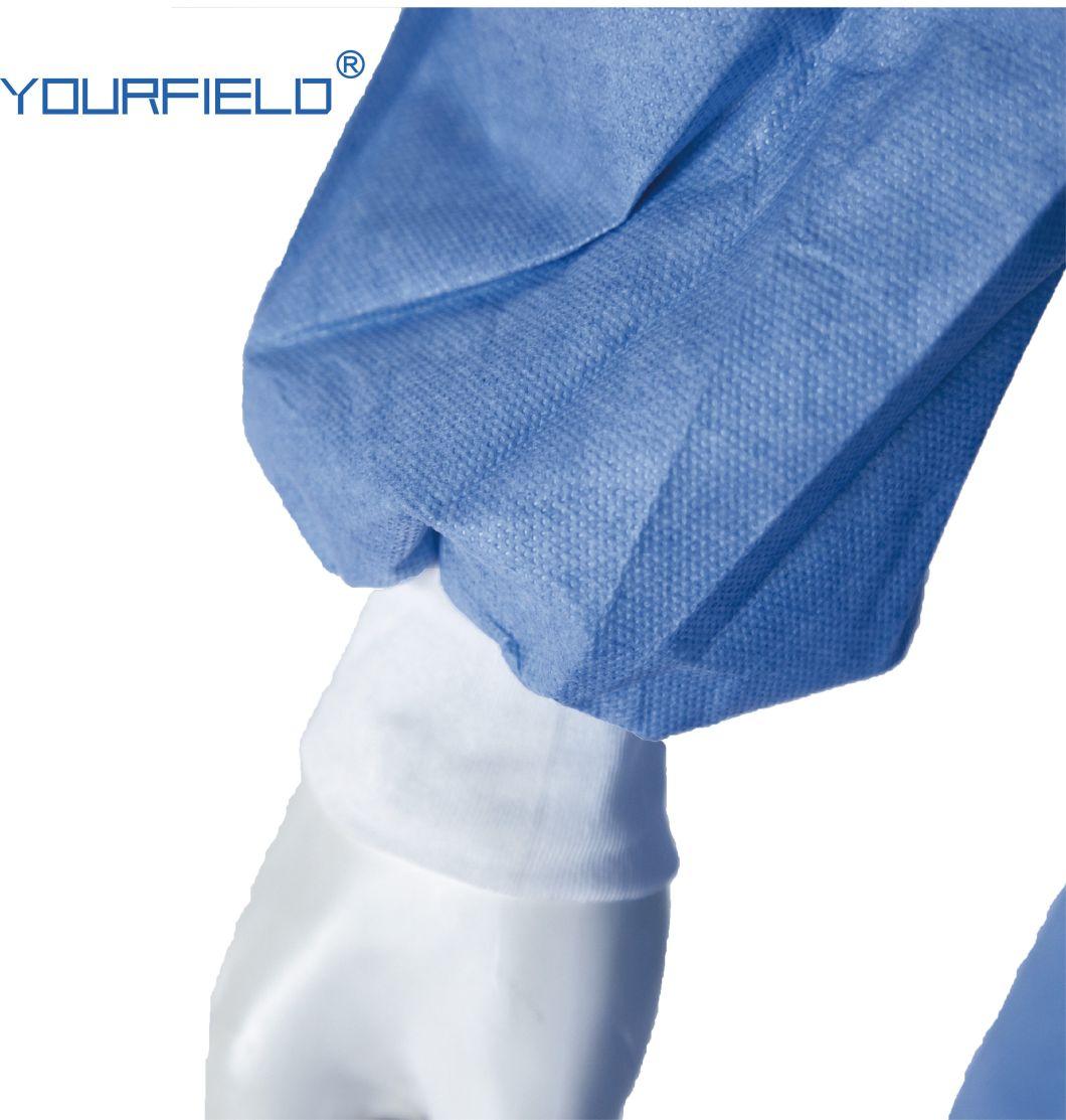 Hot Selling Eo Sterile Disposable Gown Surgical Medical Clothes for Surgery Operation