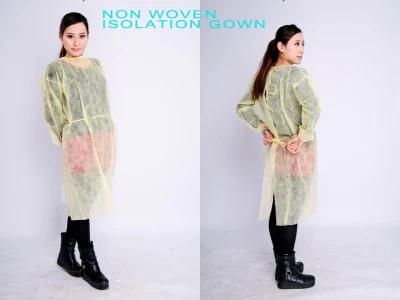 2016 Polypropylene Disposable Protective Lab Coat Multi-Layered