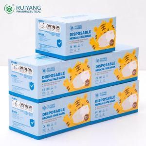 Wholesale Children Disposable Medical Masks 3 Layers Non-Woven Earring Masks