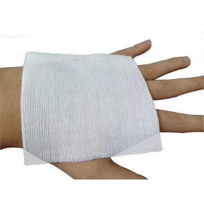 Medical Disposable 8ply 16ply Non Woven Gauze Swab 2X2 4X4 Gauze Pads Sterile Bandage