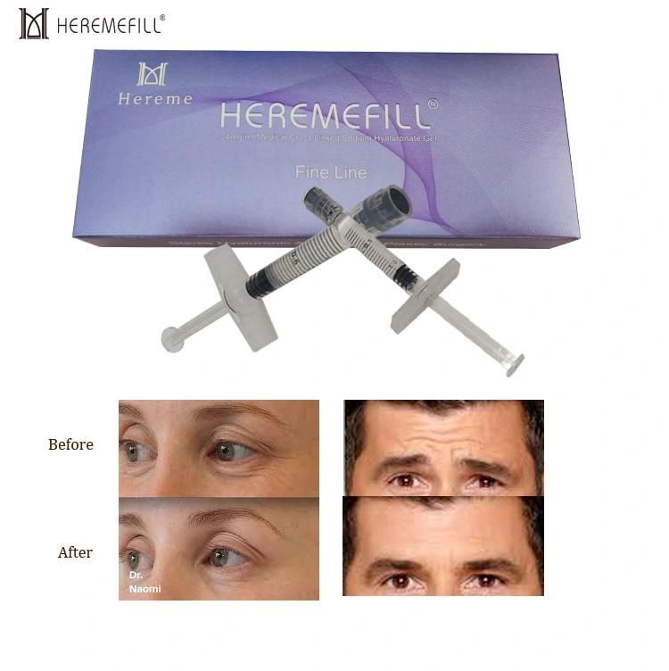 Heremefill Hot Sells Anti-Aging and Wrinkle-Removing Hyaluronic Acid Dermal Fillers