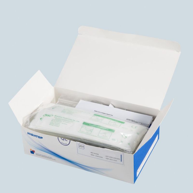 Hightop Antigen Rapid Test Cassette for Hospital Use