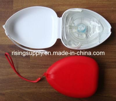 Top-Quality Pocket CPR Oxygen Mask/CPR Mask/CPR Emergency Mask (HS-200)