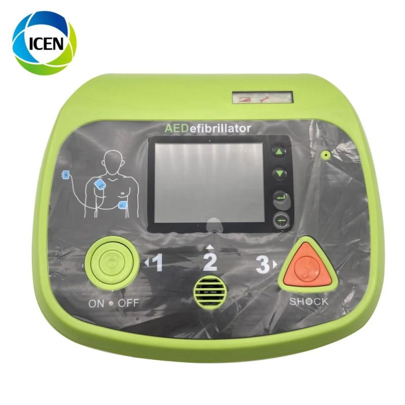 IN-C025P Portable Public Biphasic Heart Automated External Machine AED Defibrillator