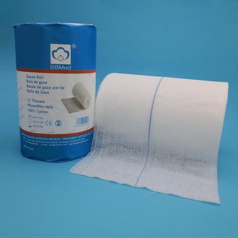 Disposable Medical Supplies Medical Gauze Roll Surgical Supplies Materials