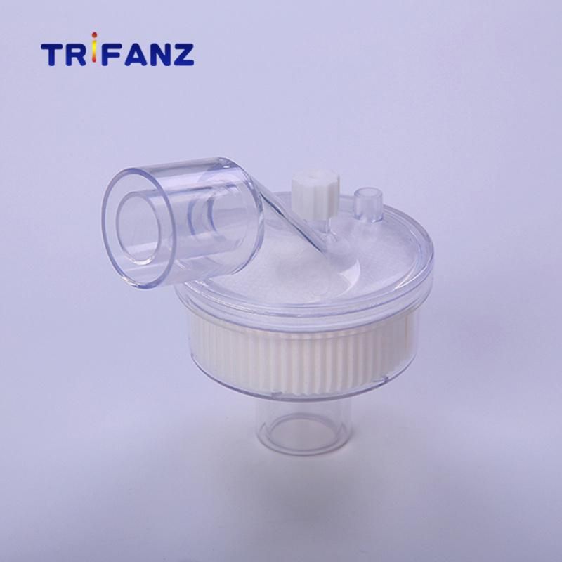 Medical Disposable Artificial Nose Heat Moisture Exchange Breathing Filter Hmef