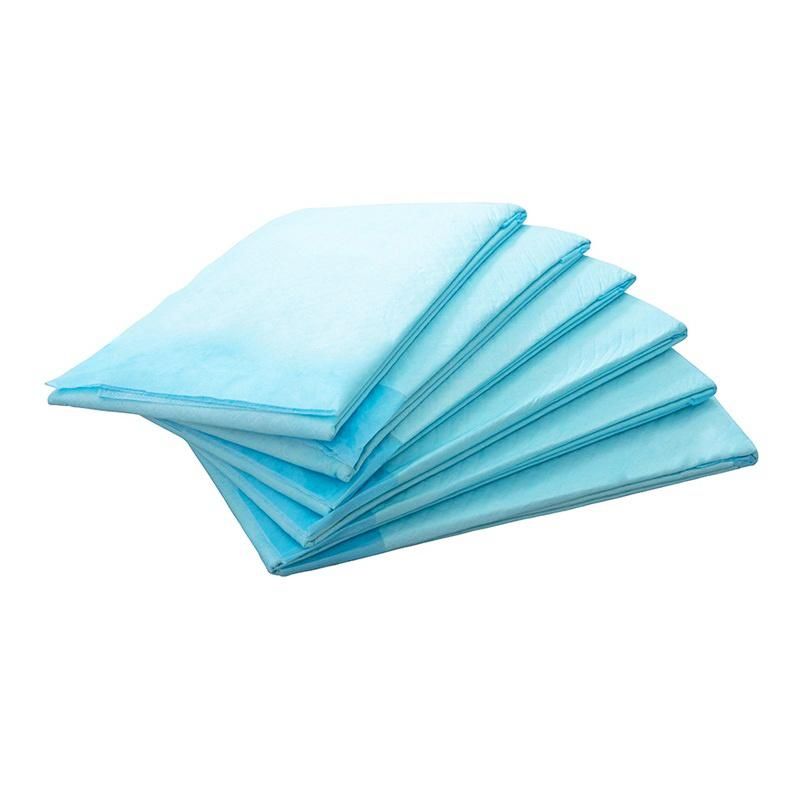 Top-Ranking Suppliers High Absorbent Medical Dry Surface Underpad 80*150 Fluff Pulp Baby Undersheet Bulk Disposable Underpads Cheap Price for