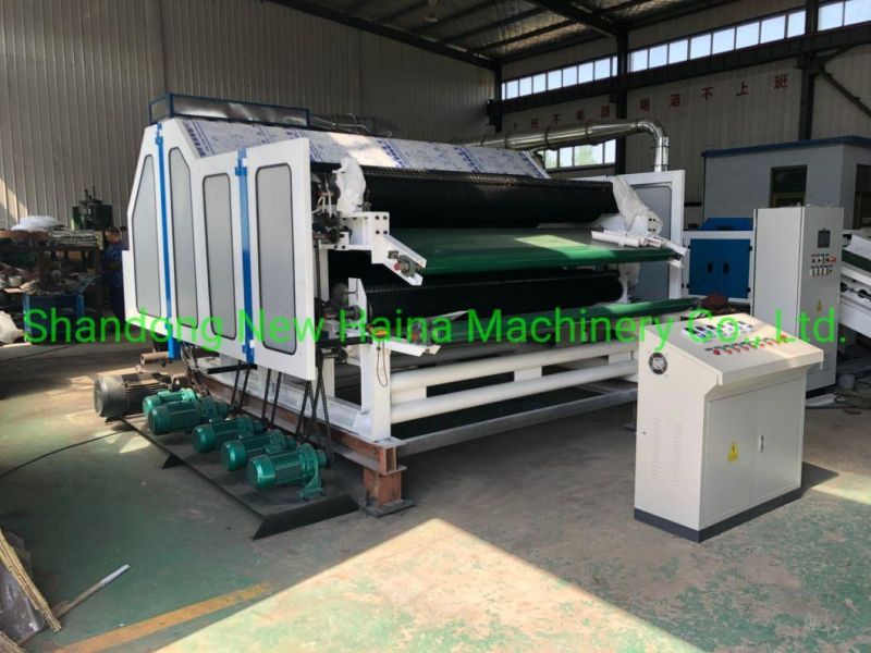 Non Woven Calender with Carpet Needle Punching Machine with Carding Machine