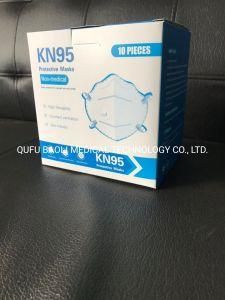 China KN95 Mask Wholesale Price 5 Layers KN95 FFP2 Protective Valve Face Mask GB2626-2006 in Stock