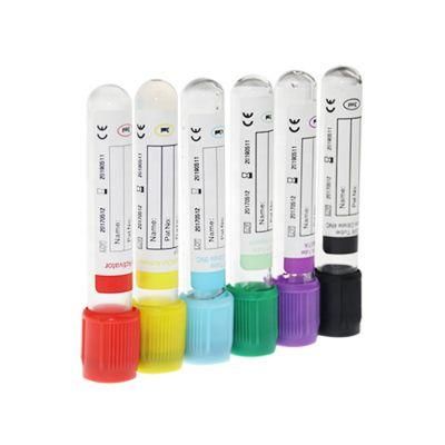 Factory Supply Medical Disposable 10ml Pet Urine Test Tube with Rubber Stopper