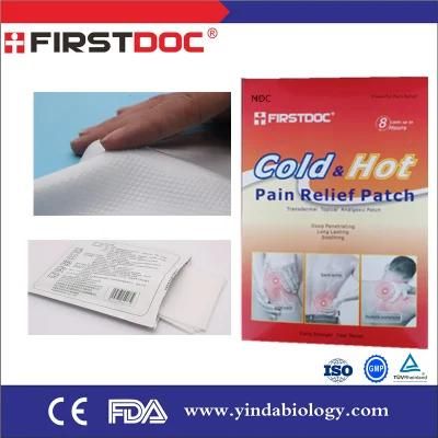 2016 New Hydrogel Shoulder Pain Relief Patch Cool Gel with ISO Ce Certification