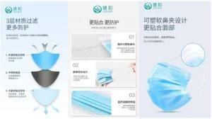 Disposable Surgical Masks Are Medical Products That Protect People&prime;s Health