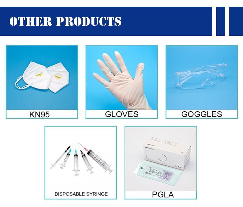 Wego Disposable Plastic Medical Luer/Slip Lock Syringe Injection Syringe with Needle