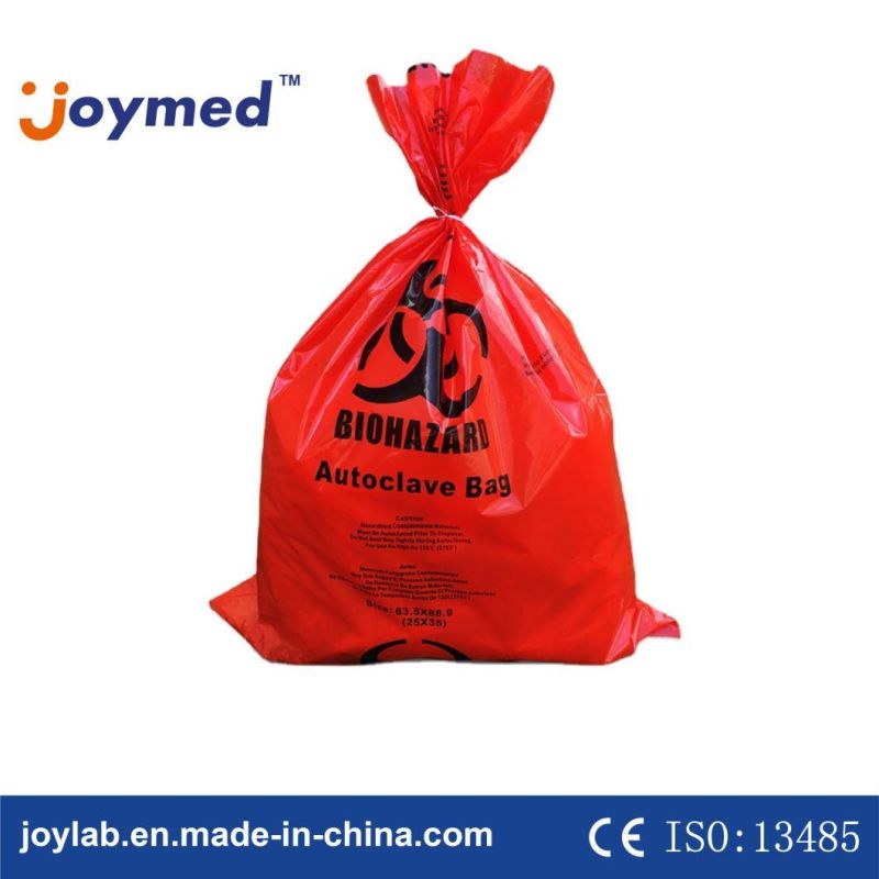 Custom Medical Waste Bag, PP Autoclave Medical Plastic Bags