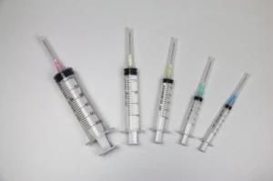 3part Luer Lock Disposable Syringe with Needle or Without Needle