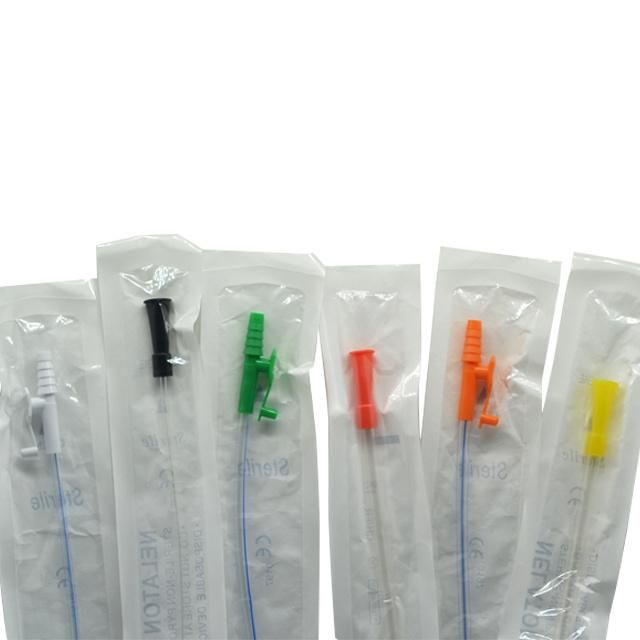 Super Soft Disposable Transparent Individual Packaging Medical Sterile PVC Sputum Suction Tube
