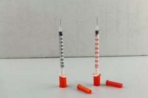 Hot Sale Insulin Syringe with 29g, 30g Needle