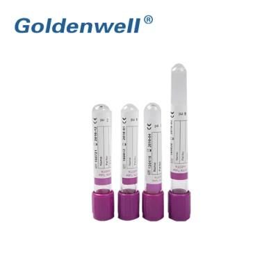 Best Selling Disposable EDTA Lavender Cap Vacuum Blood Collection Tube