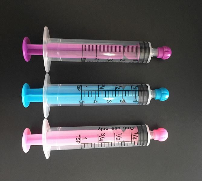 Oral and Enteral Feeding Syringe 5/12/60 Ml for Nutrition Feeding