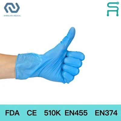 Multicolor Disposable Nitrile Mixd Powder Free Gloves Nitrile Vinyl Gloves