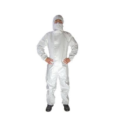 Disposable White SMS Non Woven Waterproof Type 5b/6b Medical Sterile Protective Coverall
