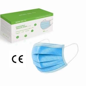 Wholesale Price 3 Layers Disposable Mask Manufacturer Bfe 98+ Medical Mask Surgical Face Mask