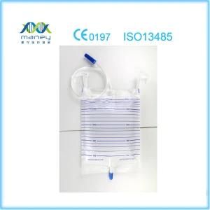 Ce Medical Disposable Sterile Urine Bag (push-pull-valve)