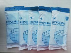 10PCS Type Iir Medical Surgical Face Mask in One Packet CE Certified TUV Test Report