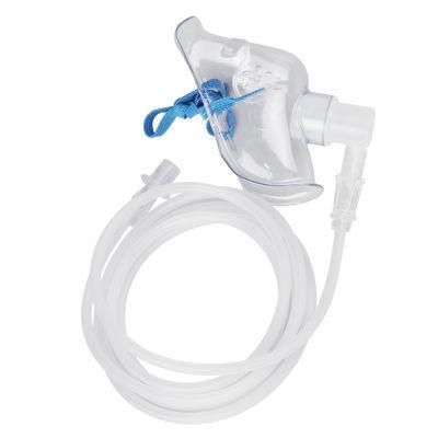 Disposable Medical Grade PVC Oxygen Mask with Nebulizer with Tubing
