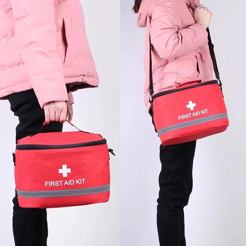 Straddle Medical Bag with Shoulder Strap Outdoor Family Emergency Bag