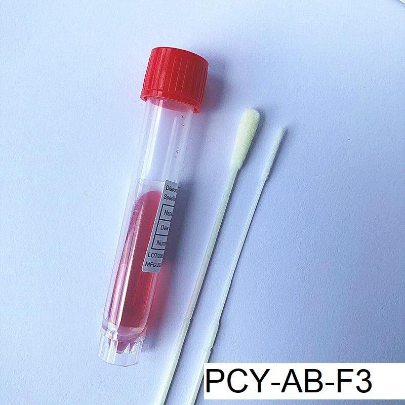 Viral Sample Connecting Tube Virus Sampling Tube with Nasal Swab