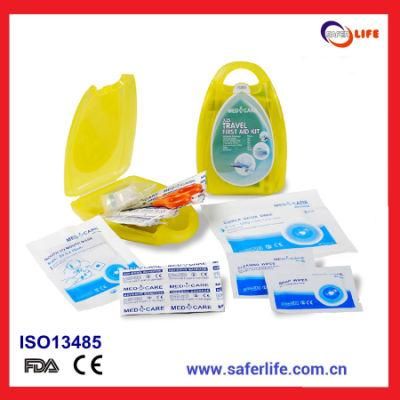 Mini Plastic First Aid Kit for Promotional Medical Gift