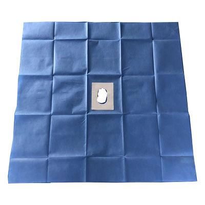 Hospital Surgical Non Woven Sterile Fenestrated Aperture Drape