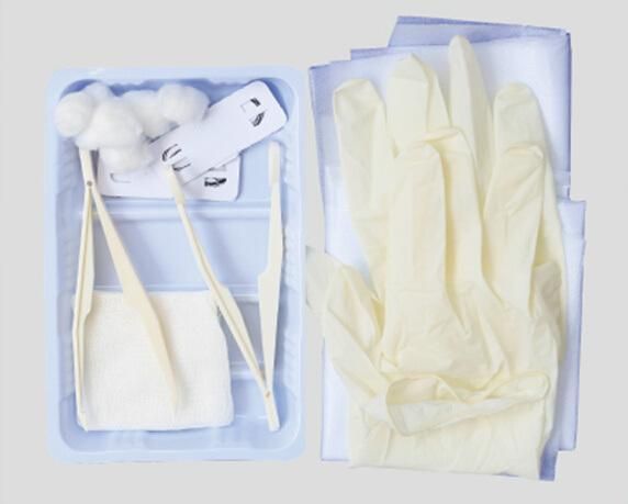 Disposable Medical Wound Dressing Kit with ISO