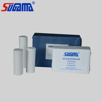 100% Cotton Gauze Bandage with FDA/FDA/ISO Approved
