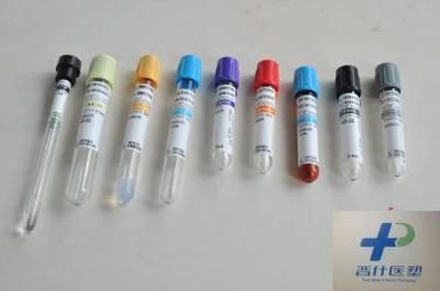 Blood Collection Tube, Sodium Citrate Tube, 9nc (3.8%) , Blue Cap with CE, ISO 13458-4.5ml
