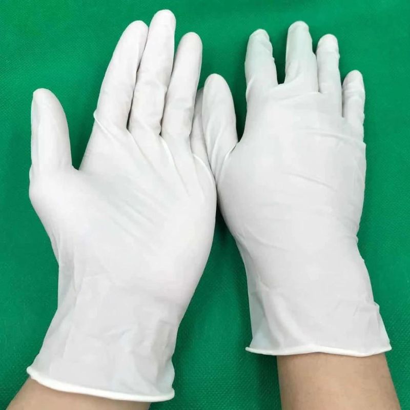 Single-Use Medical Rubber Examination Gloves