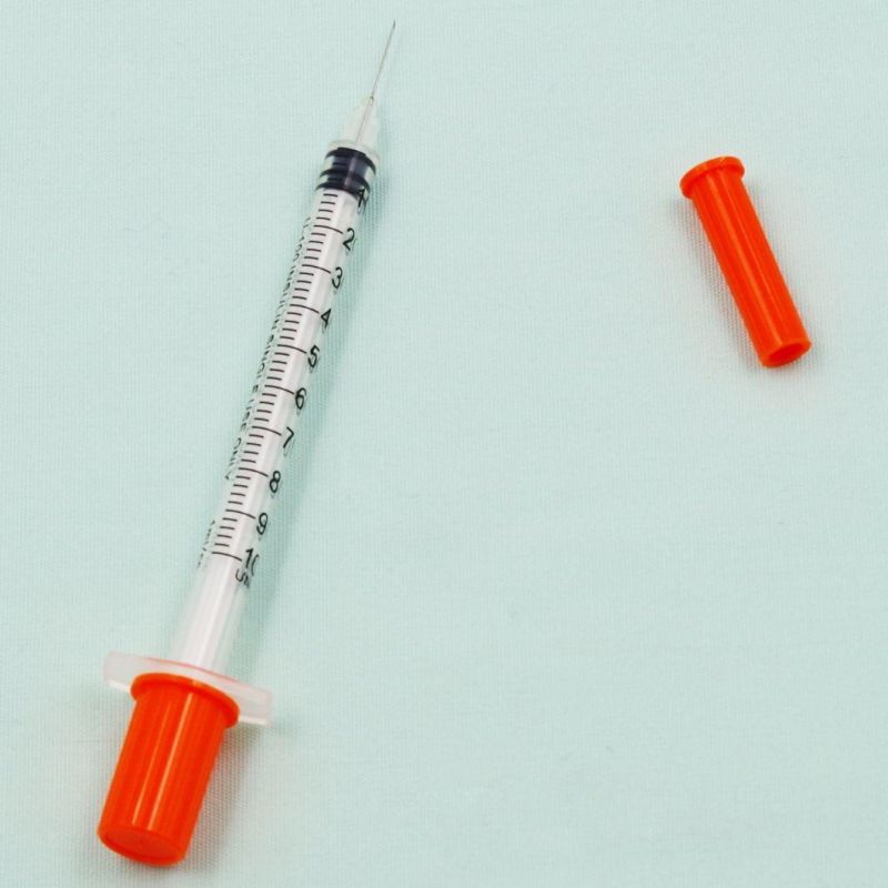 1ml 0.3ml 0.5ml Plastic Disposable Medical Injection Insulin Syringe with Needles Manufacturers