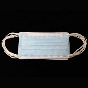 3-Ply Medical Surgical Face Mask Non-Woven Disposable Hospital Doctor Protective Face Mask Type Iir 99.9% Bfe