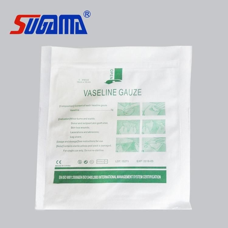 Steriled Super Cotton Medical Caseline Gauze Burn Caring