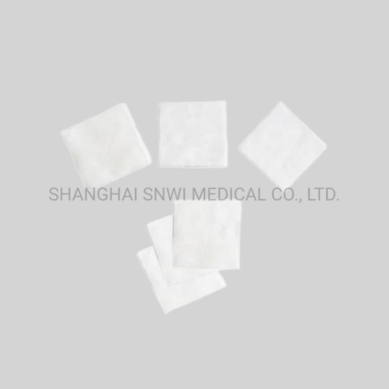 High Quality and Inexpensive Medical Surgical Disposable Sterile Non Woven Gauze Swabs